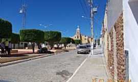 Livramento - Praa da Matriz em Livramento-PB-Foto:Sebastio Coutinho