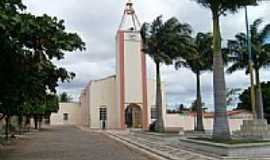 Manara - Praa e Igreja de Manara-PB-Foto:esantoslma