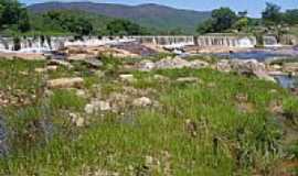 Caraguata - Cachoeira do Rio da Barra em Caraguata-BA-Foto:verlansp