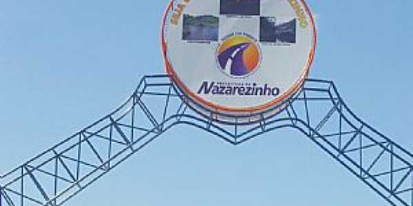 Nazarezinho-PB-Prtico de entrada da cidade-Foto:andersonbigpoint