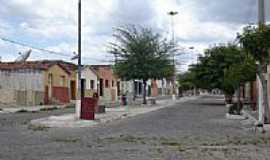 Pianc - Casario e rua de Pianc-PB-Foto:GustavoFarias