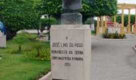 Pilar - Busto em homenagem a Jos Lins do Rgo, Por Arnaldo Silva (Crdito das Fotos: Lucimrio Augusto/Gui)