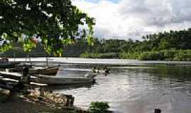 Caraiva - Rio Prateado  tardinha em Carava-BA