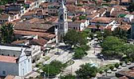 Santa Rita - Vista area da Igreja e Praa Getlio Vargas em Santa Rita-Foto:marcelomoura