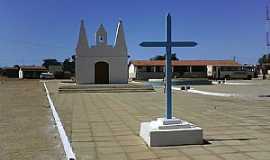 Casa Nova - Casa Nova-BA-Igreja no centro do Povoado de Lago-Foto:Adalberto Eletricista