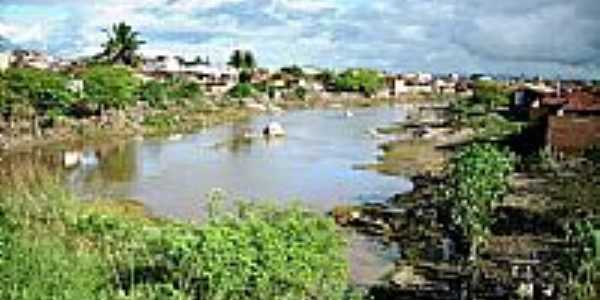 Rio Una e a cidade de Cachoeirinha-Foto:Washington@silva