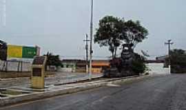 Frei Miguelinho - Frei Miguelinho-PE-Monumento na entrada da cidade-Foto:Sergio Falcetti