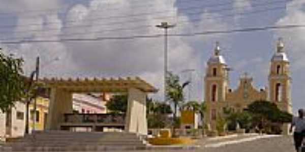 Praa e Igreja-Foto:Patrcia Bezerra Nun 