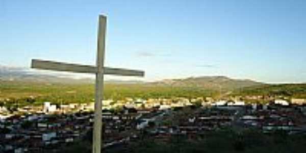 Vista da cidade de Jataba, partir do Cruzeiro-PE-Foto:james.patrik