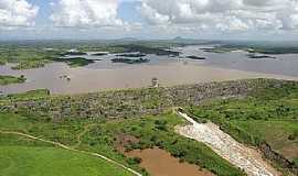 Lagoa do Carro - Vista area da Barragem de Lagoa do Carro - PE por raldney 