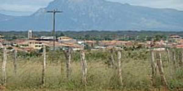 O Morro e vista parcial da cidade de Condeba-Foto:Joo Gagu