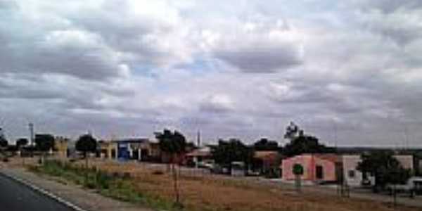 Avenida e Rodovia em Rajada-Foto:Jorge Hirata