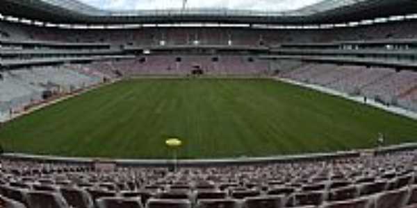 Viso interna da Arena da Copa em So Loureno da Mata-PE