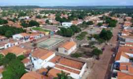 Baixa Grande do Ribeiro - Vista area diurna da cidade de Baixa Grande do Ribeiro-PI, Por Donizete Brando de Alencar