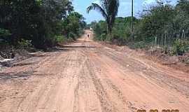 Boa Hora - Boa Hora-PI-Estrada de terra-Foto:Eliel Assuno