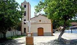 Cumuruxatiba - Igreja Matriz de Cumuruxatiba-BA-Foto:Milton Brigolini Nem