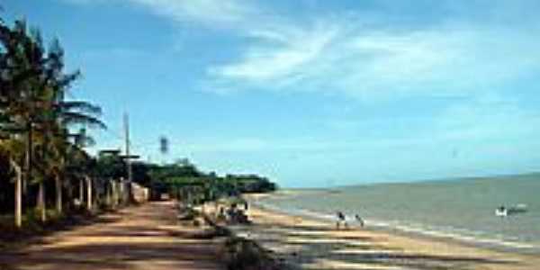 Estrada beira mar em Cumuruxatiba-BA-Foto:Milton Brigolini Nem