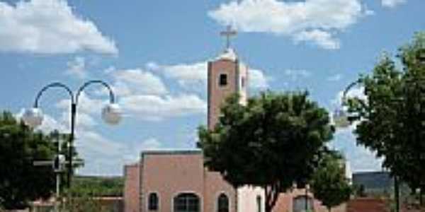 Igreja de Buriti Grande,Distrito de Ipiranga do Piau-Foto:Curicaca