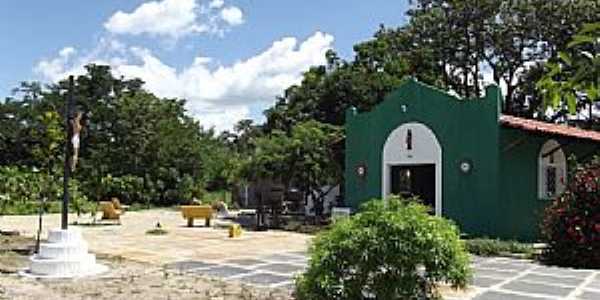 Jos de Freitas-PI-Gruta de N.Sra.do Carmo no Povoado Vassoura-Foto:Flvio Morais