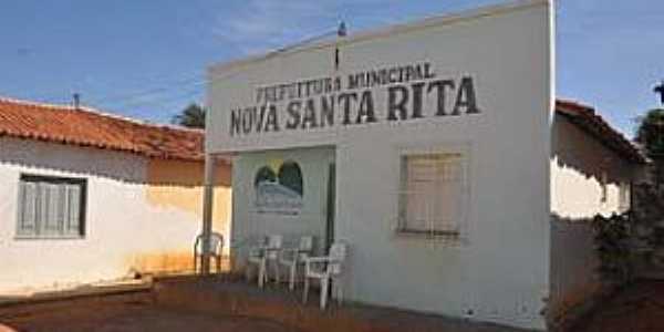 Nova Santa Rita-PI-Prdio da Prefeitura Municipal-Foto:Jr Lopes