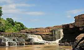 Novo Santo Antnio - Cachoeira Rosrio em Novo Santo Antnio-PI-Foto:Juscelreis