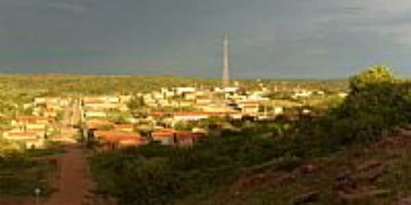 Vista parcial da cidade de Novo Santo Antnio-PI-Foto:z