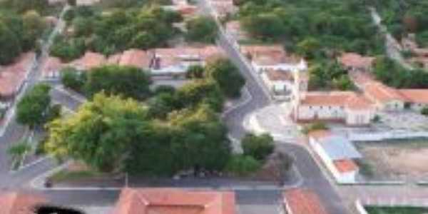 vista aerea do centro de palmeirais, Por robert