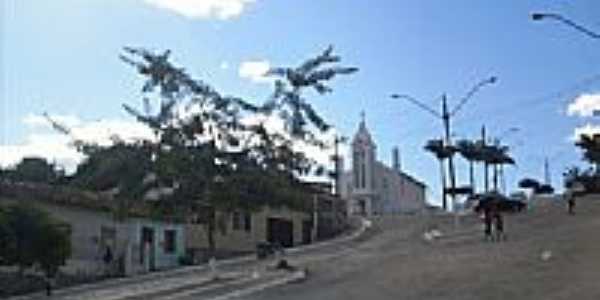 Praa e Igreja N.Sra.de Lourdes em Encruzilhada-BA-Foto:leandro lima