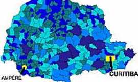 Ampre - Mapa de Localizao - Ampre-PR