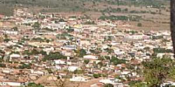 Vista da Serra da Santa Cruz em Euclides da Cunha-BA-Foto:Sizinho Gama