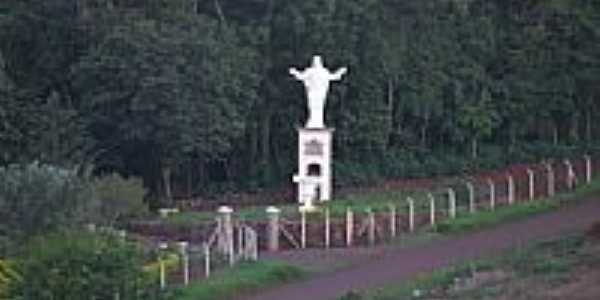 Imagem de Cristo em Ariranha do Ivaí-Foto:Aldinei