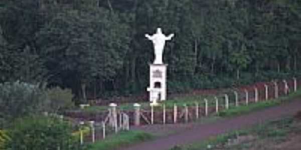 Imagem de Cristo em Ariranha do Iva-Foto:Aldinei