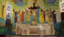 Astorga - Altar da igreja Matriz de Astorga, Por Baiano Pintor