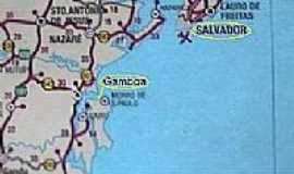Gamboa - Mapa