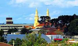 Castro - Castro-PR-Vista das Torres da Igreja de N.Sra.de AntAna-Foto:Ricardo Mercadante