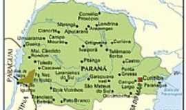 Cornlio Procpio - Mapa de localizao