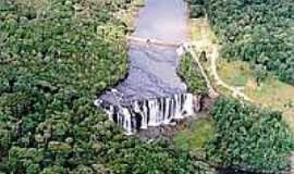 Cruz Machado - Cachoeira em Cruz Machado-Foto:paranaturismo.