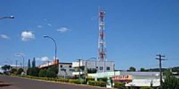 Avenida em Espigo Alto do Iguau-Foto:Emerson Novalski