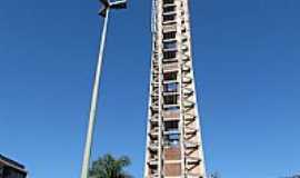 Francisco Beltro - Torre da Igreja de N.Sra.da Glria em Francisco Beltro-PR-Foto:Ricardo Mercadante