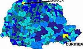 Guaira - Mapa de Localizao - Guaira-PR