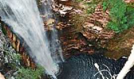 Ibicoara - Cachoeira do Buraco vista de cima em Ibicoara-Foto:ACCosta