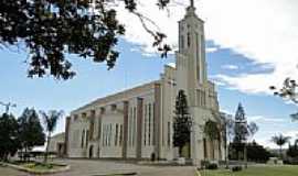 Laranjeiras do Sul - Igreja Matriz de Laranjeiras do Sul-PR-Foto:Ricardo Mercadante