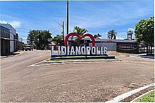 Imagens da cidade de Lidian�polis - PR