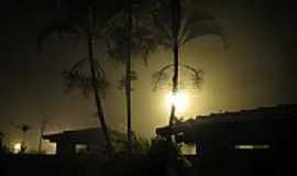 Ibirapitanga - Madrugada de neblina em Ibirapitanga-BA-Foto:Beto Santana