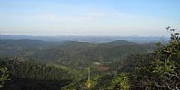 Vista do alto da Serra Pelada em Ibirapitanga-BA-Foto:Beto Santana