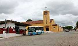 Ibirapu - Igreja Matriz em Ibirapu-BA-Foto:hjobrasil