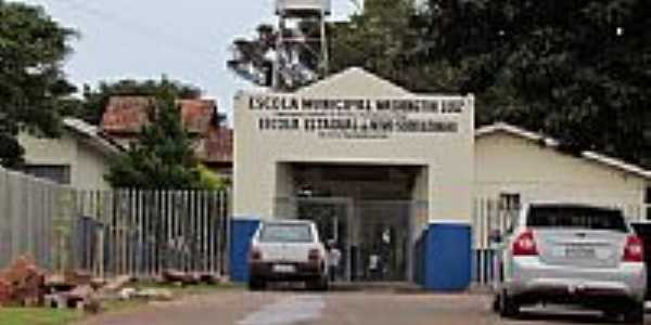 Escola Municipal em Novo Sobradinho-Foto:Ricardo Mercadante