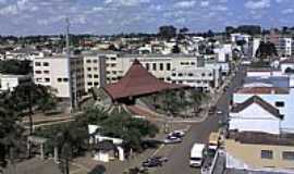 Palmas - Vista da Praa Bom Jesus em Palmas-PR-Foto:kbernert