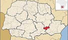 Palmeira - Mapa de Localizao de Palmeira-PR