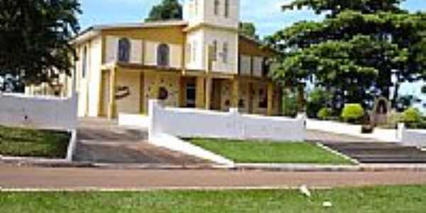 Igreja Matriz[Parquia de So Pedro] em Paran dOeste-Foto:rodrigues-py5rod